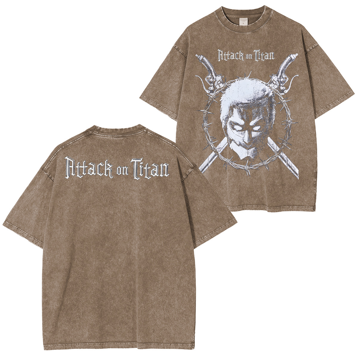 Reiner Braun Attack on Titan Washed T-shirt/Crewneck/Hoodie