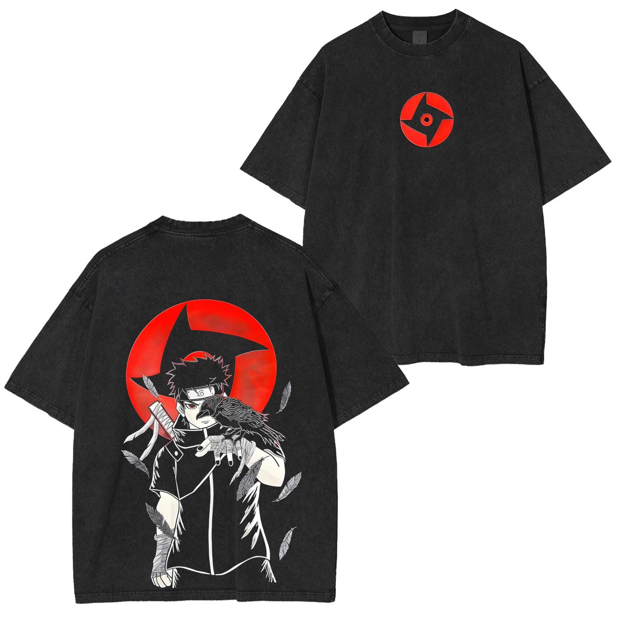 Shisui Uchiha Vintage Washed Tee