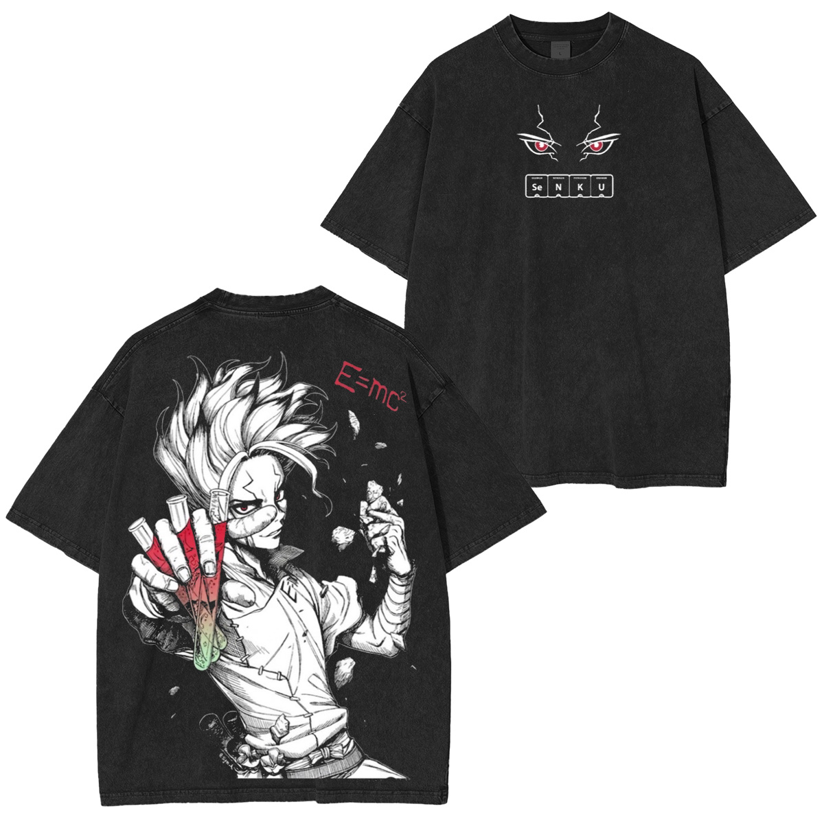 Senku Ishigami Dr. STONE Washed T-shirt/Crewneck/Hoodie