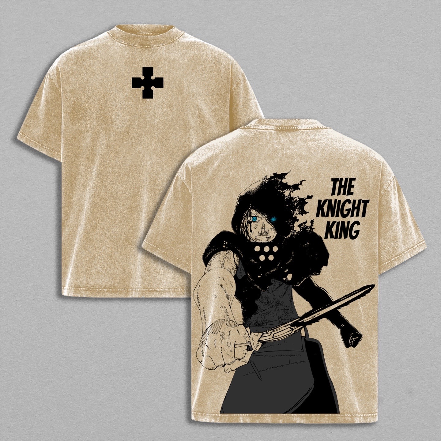 Arthur Boyle Fire Force Anime Washed T-shirt/Crewneck/Hoodie