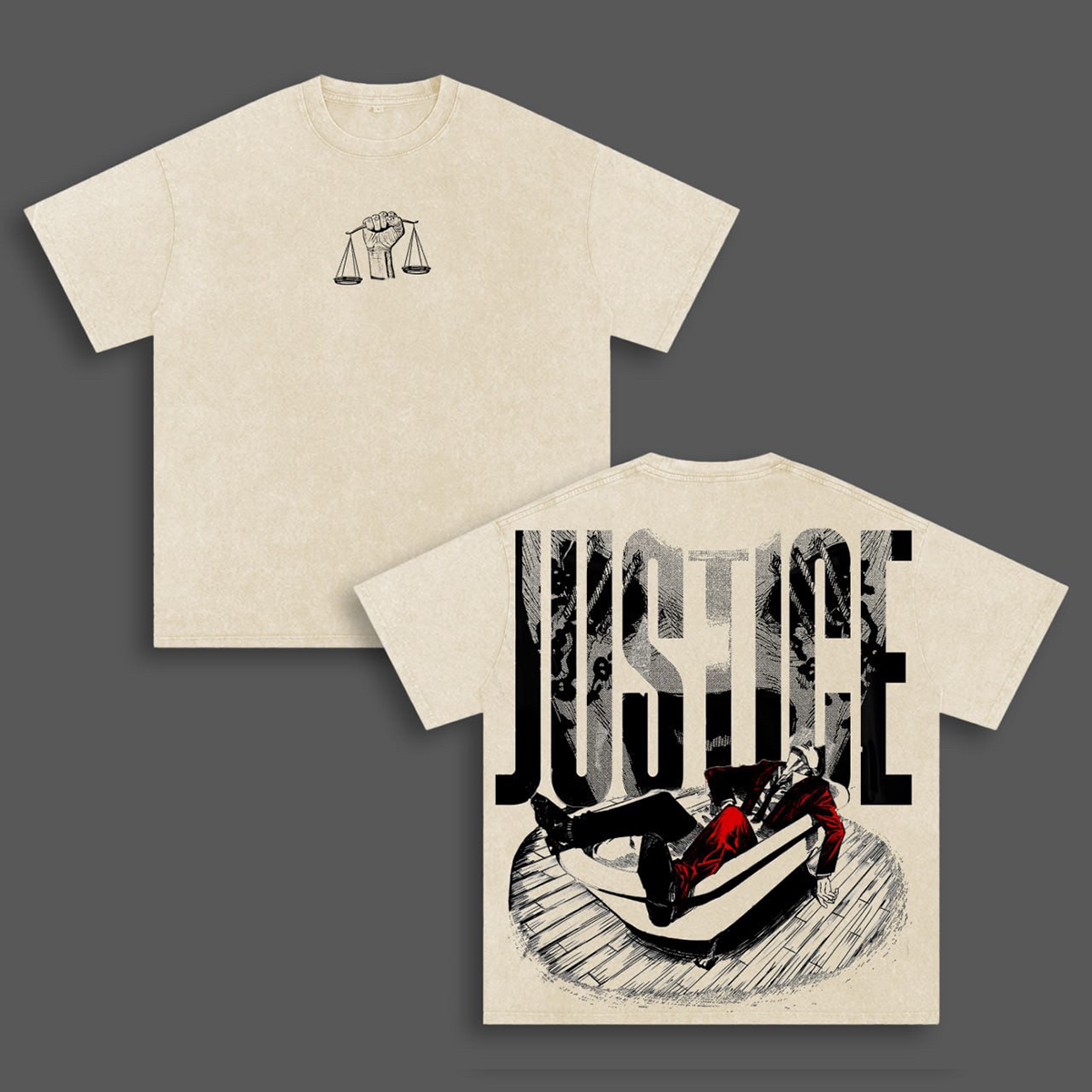 Higuruma Jujutsu Kaisen Washed T-shirt/Crewneck/Hoodie