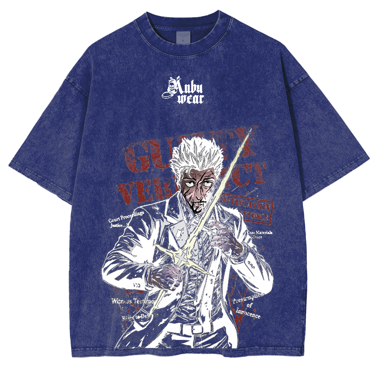 Gojo Satoru Jujutsu Kaisen Washed T-shirt/Crewneck/Hoodie
