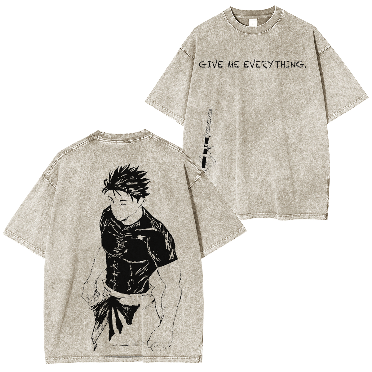 Jujutsu Kaisen Washed T-shirt