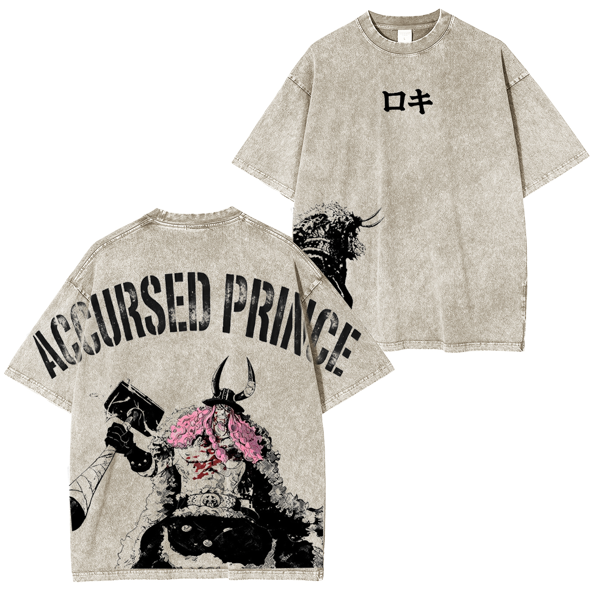 One Piece Vintage Washed T-shirt