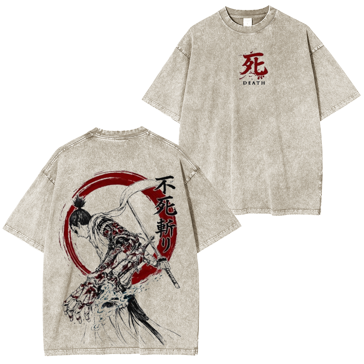 Senkiro Anime Washed T-shirt/Crewneck/Hoodie