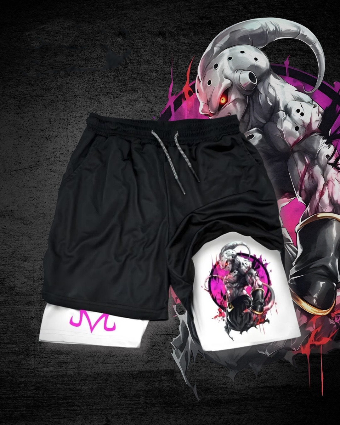 Dragon Ball Z Themed Sports Vest and Shorts Set