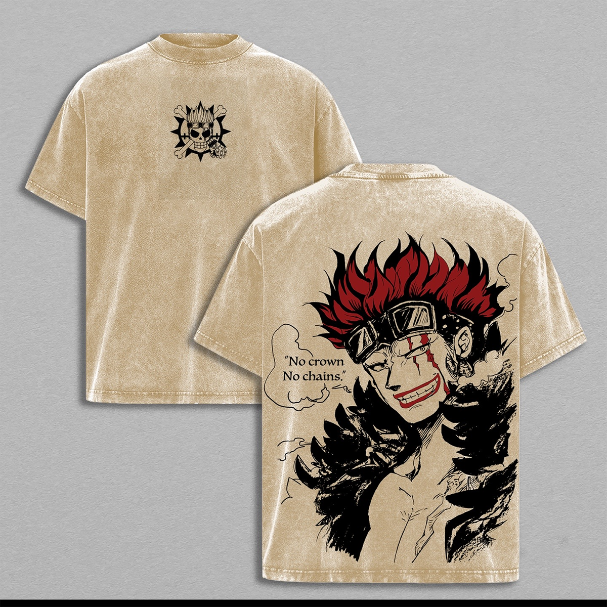 Eustass Kid's One Piece Washed T-shirt/Crewneck/Hoodie