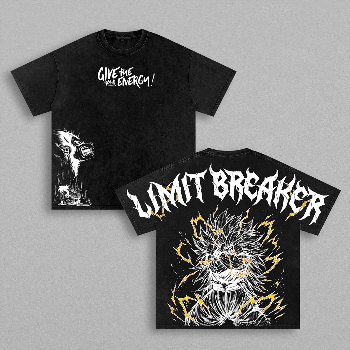 Dragon Ball Washed T-shirt/Crewneck/Hoodie