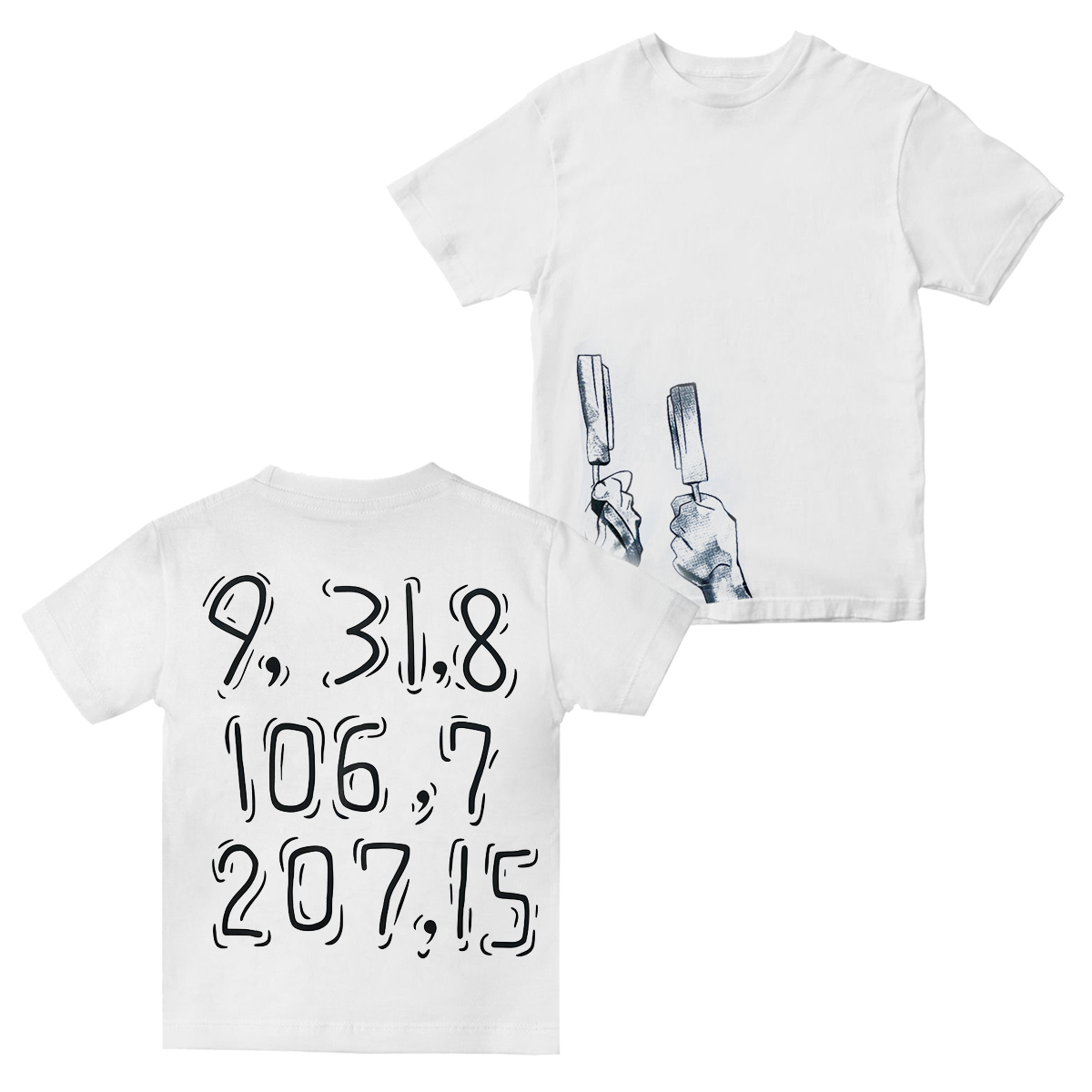 subtle Vintage Washed T-shirts / Cotton T-shirts