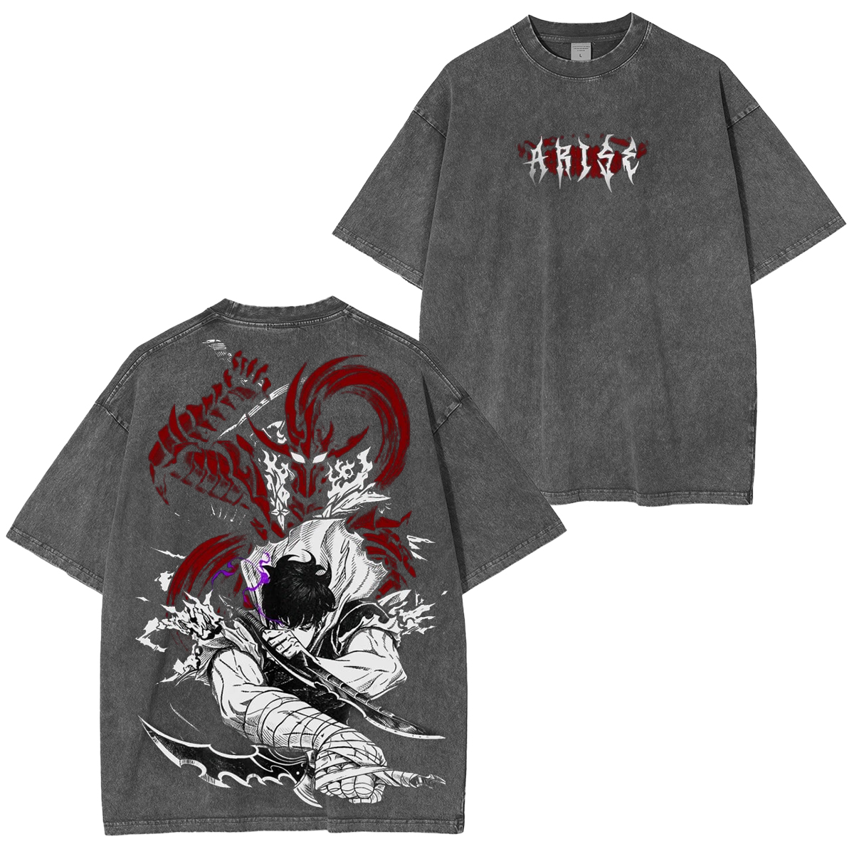 Toji Fushiguro Jujutsu Kaisen Vintage  Washed T-shirt/Crewneck/Hoodie