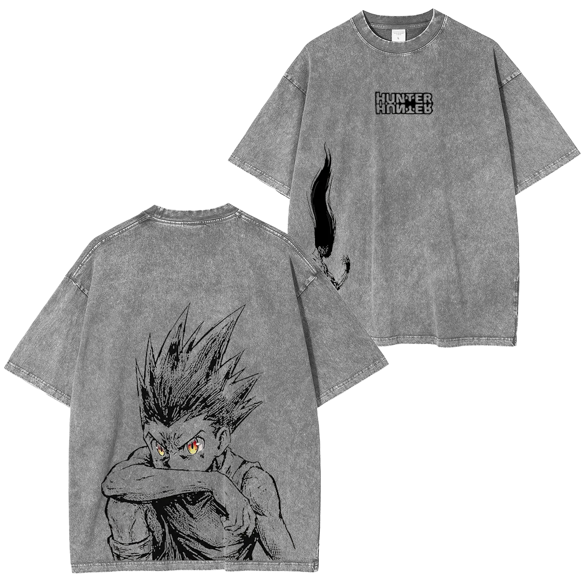 Hunter x Hunter Gon Freecss Printed Unisex Washed T-Shirt/Crewneck/Hoodie