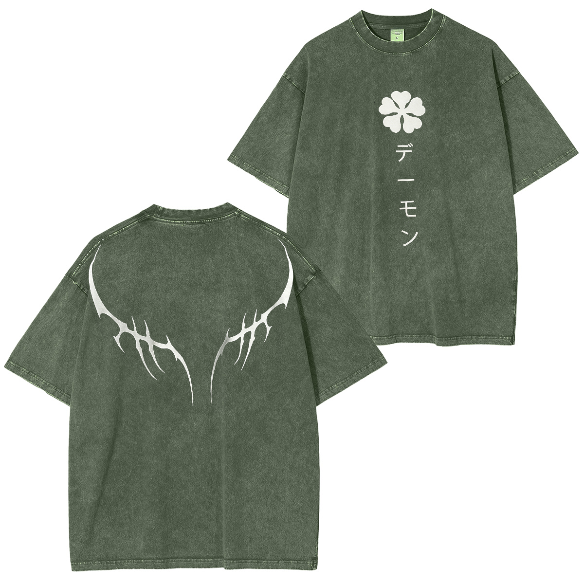 Black Clover Unisex Washed T-Shirt