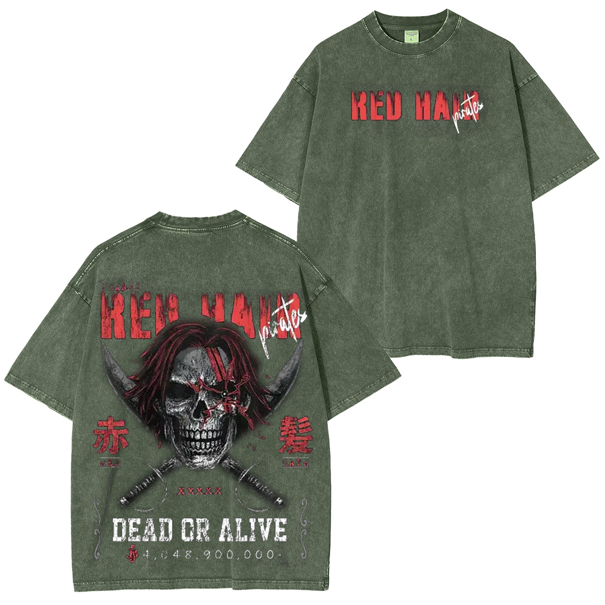One Piece Oversized Washed T-Shirt