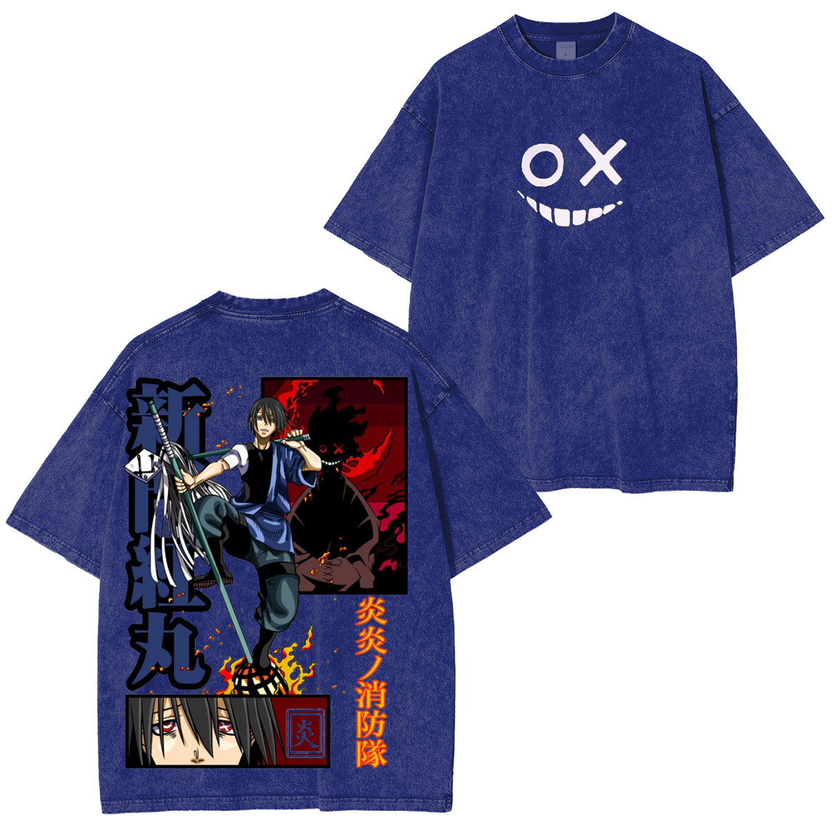 Fire Force Company 7 Unisex Washed T-Shirt
