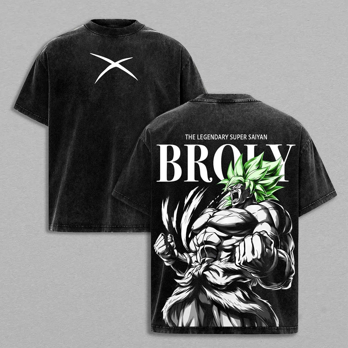 Dragon Ball Broly Washed T-shirt/Crewneck/Hoodie