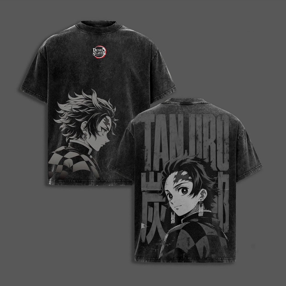 Demon Slayer Anime Washed T-shirt/Crewneck/Hoodie
