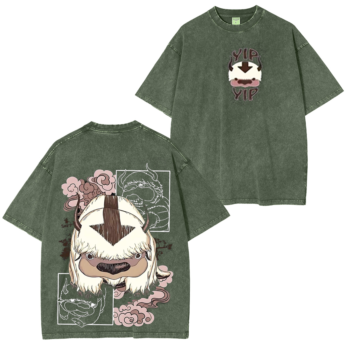Avatar: The Last Airbender Anime Washed T-shirt