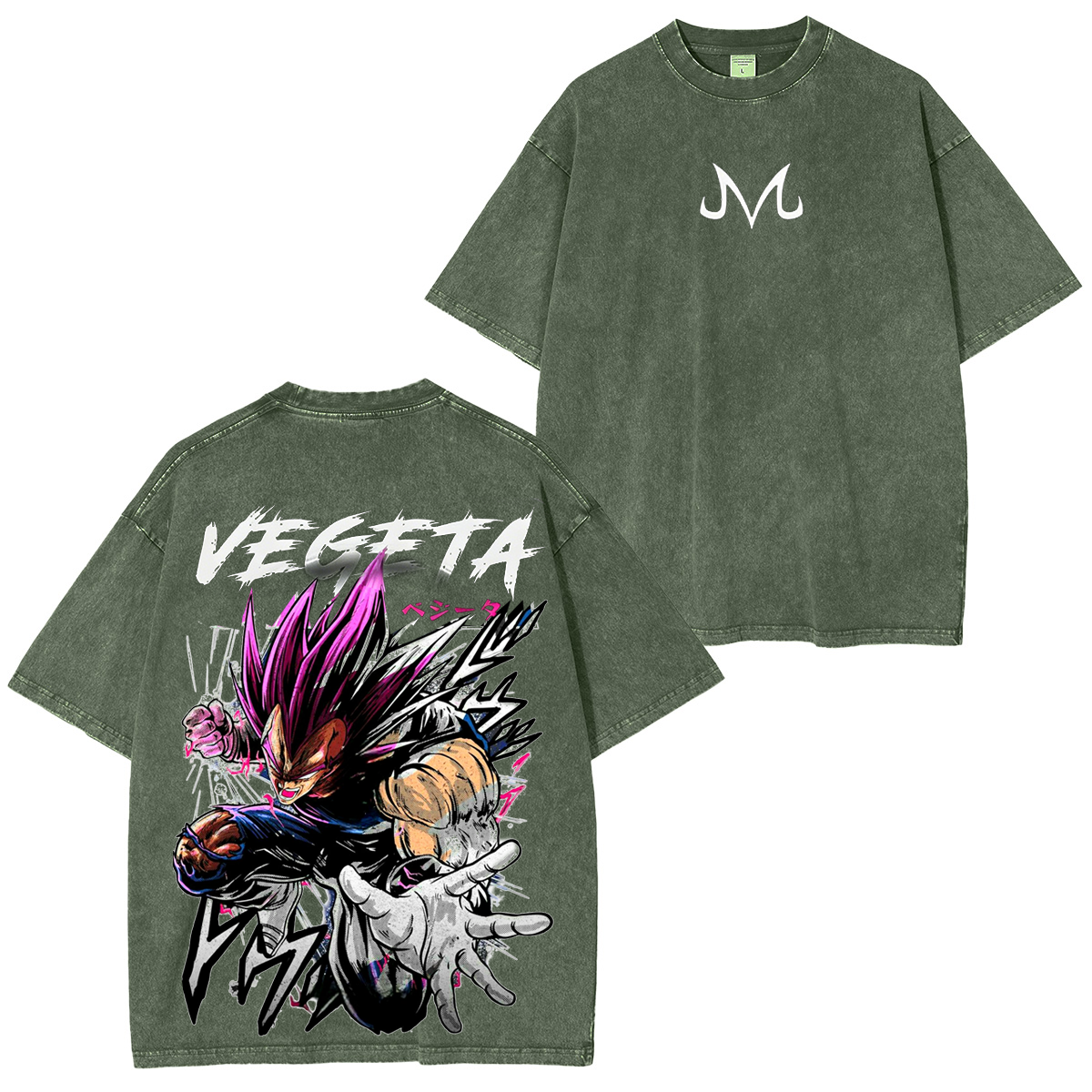 Dragon Ball Anime Washed T-shirt