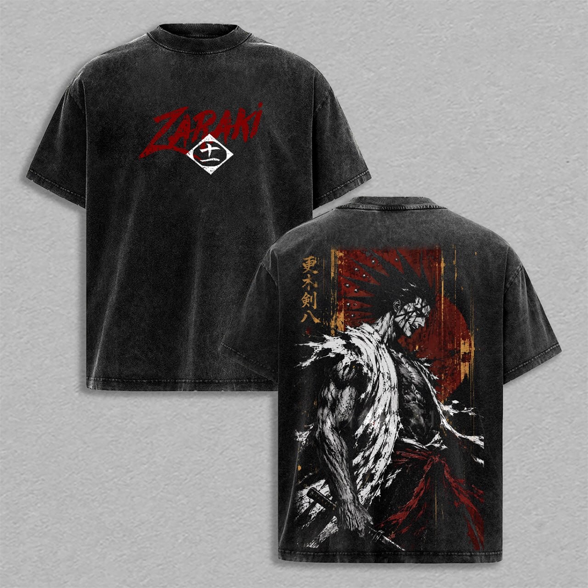Bleach Anime Washed T-shirt