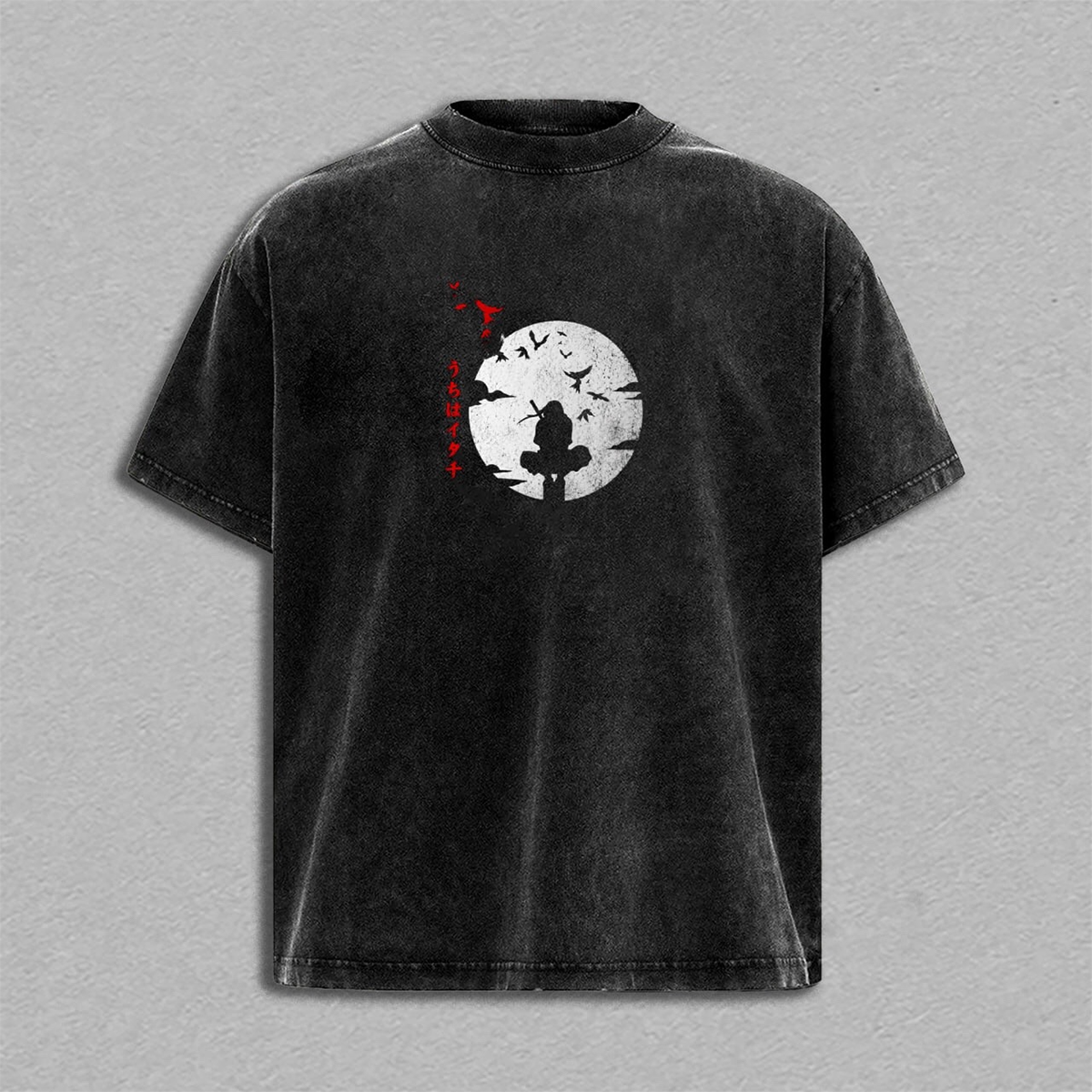 Naruto Anime Washed T-shirt