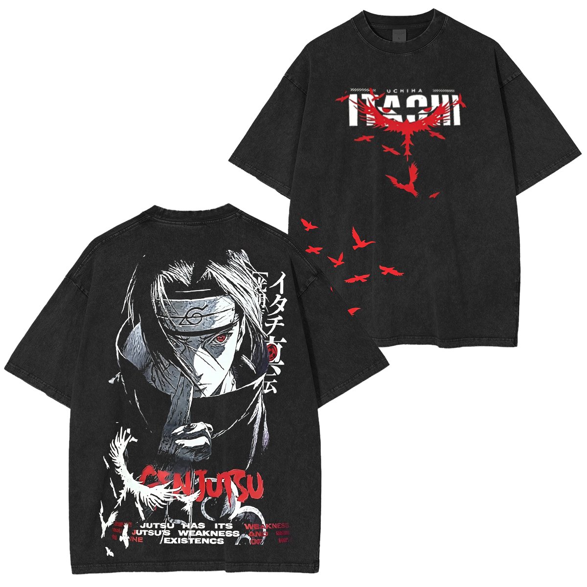 Naruto Vintage washed T-shirt/Crewneck/Hoodie