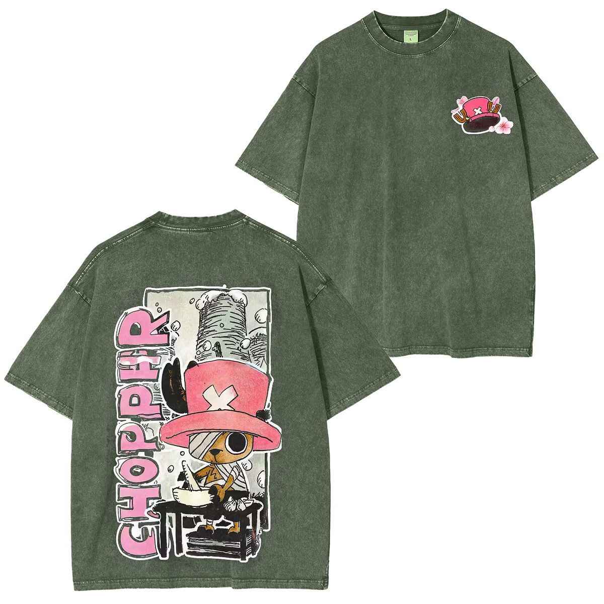 One Piece Unisex  washed T-shirt/Crewneck/Hoodie