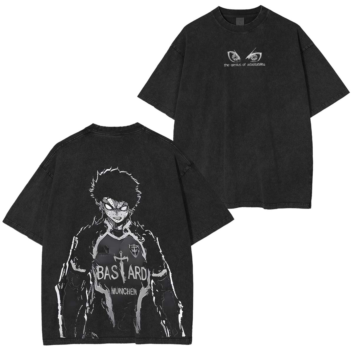 Isagi Unisex Fit Washed T-Shirt