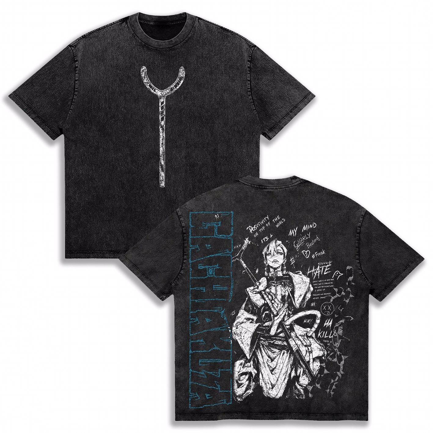 Gachiakuta  Anime Unisex  Washed T-Shirt