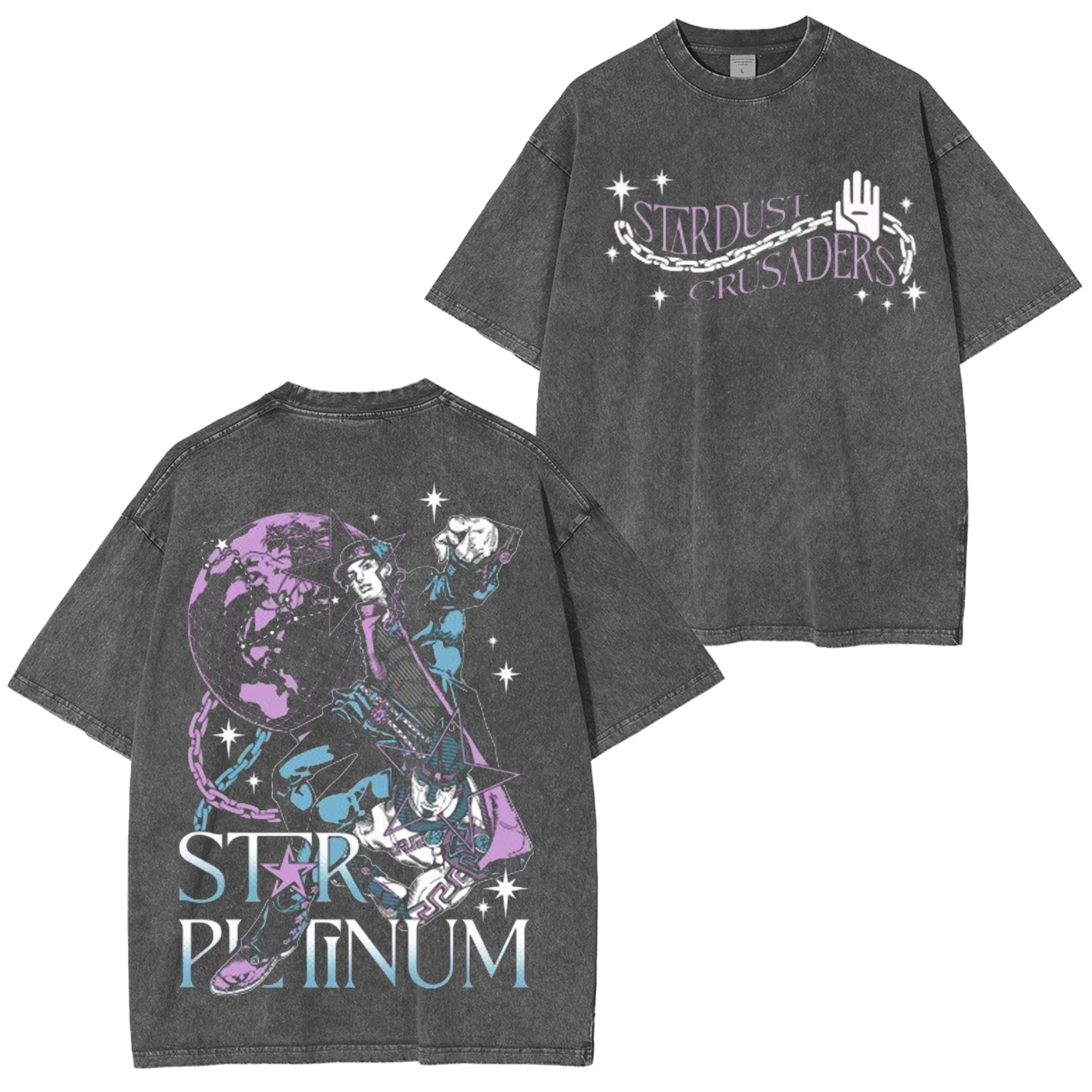 Jojo Unisex Washed T-Shirt