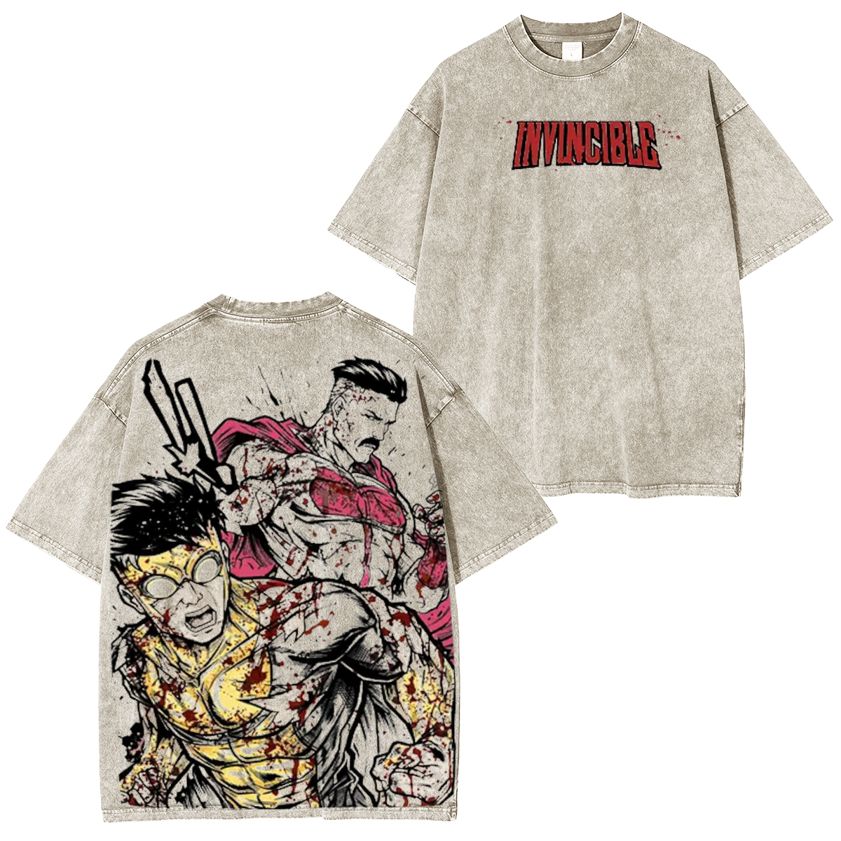 invincible Washed T-shirt