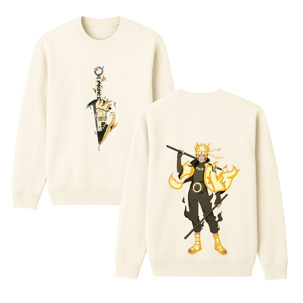 Naruto Shippuden|Naruto Uzumaki Unisex Cotton T-shirt/Crewneck/Hoodie