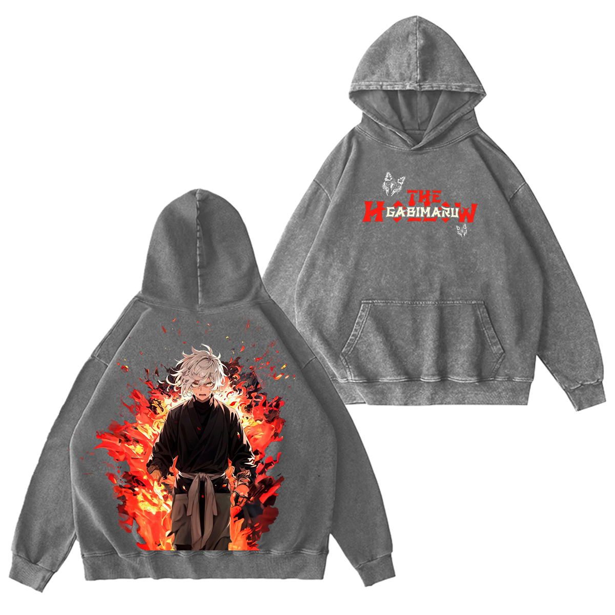 Hell's Paradise: Jigokuraku-Gabimaru Vintage washed T-shirt/Crewneck/Hoodie