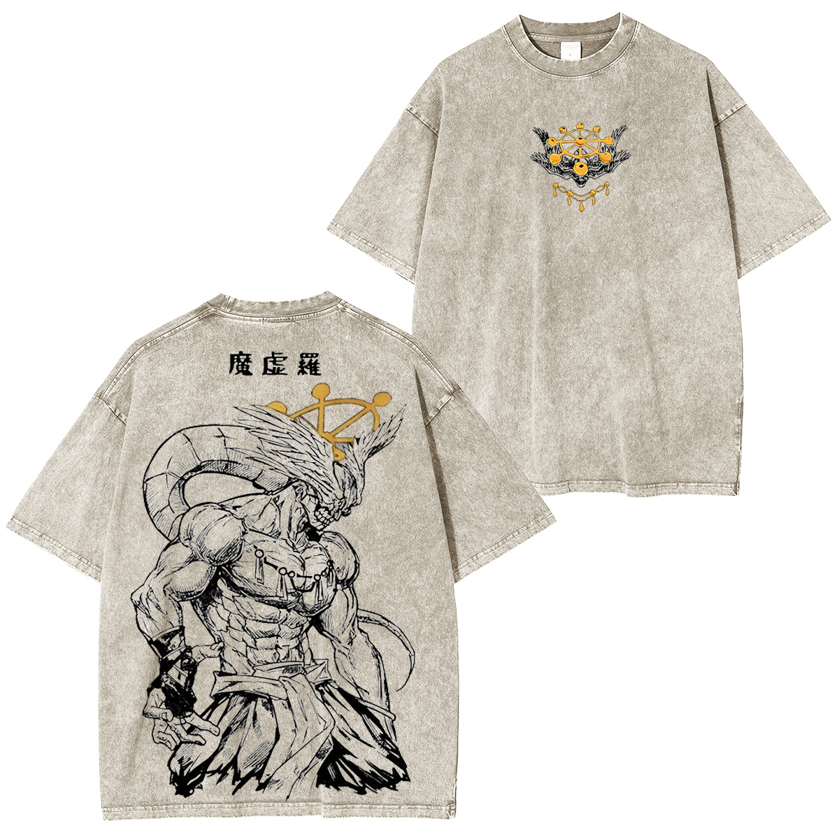 Jujutsu Kaisen :Mahoraga Vintage washed T-shirt/Crewneck/Hoodie