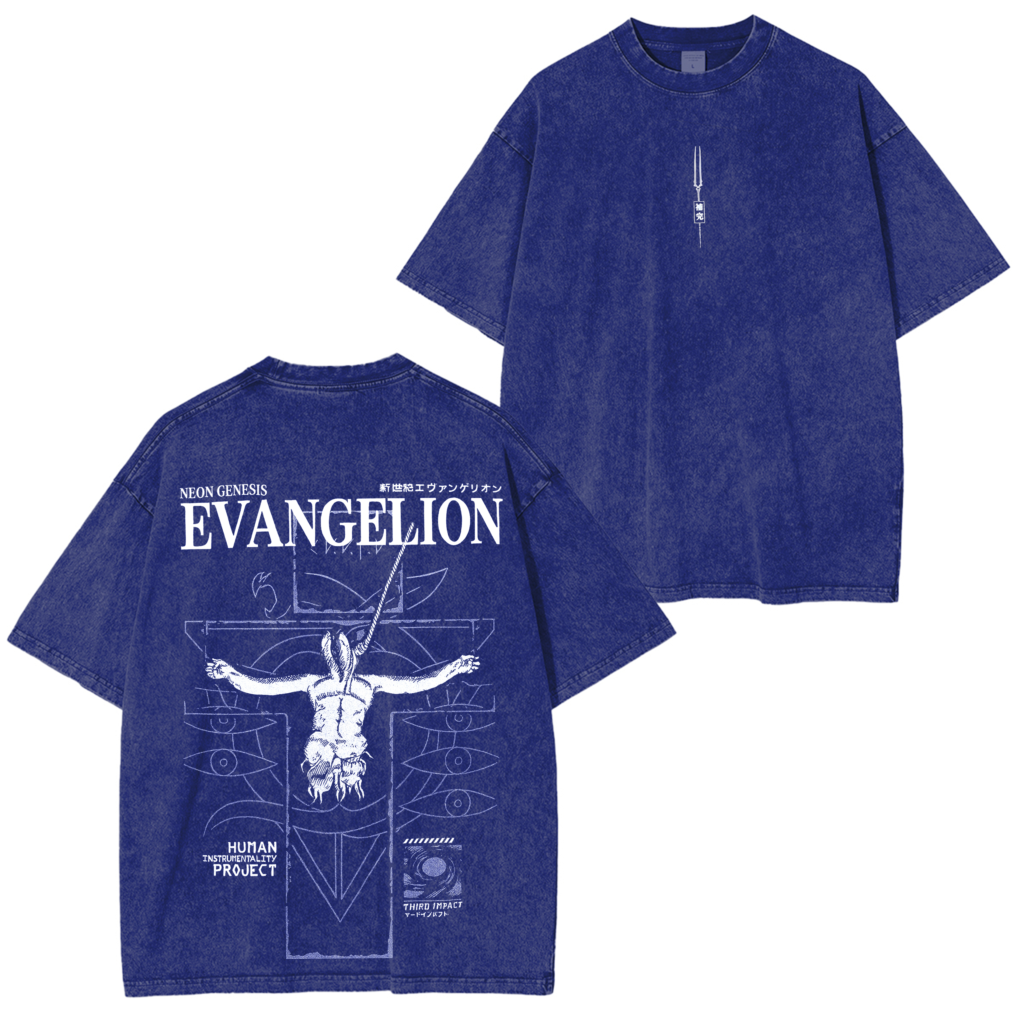 Camisa Lilith ACID WASH - Neon Genesis Evangelion T-Shirts
