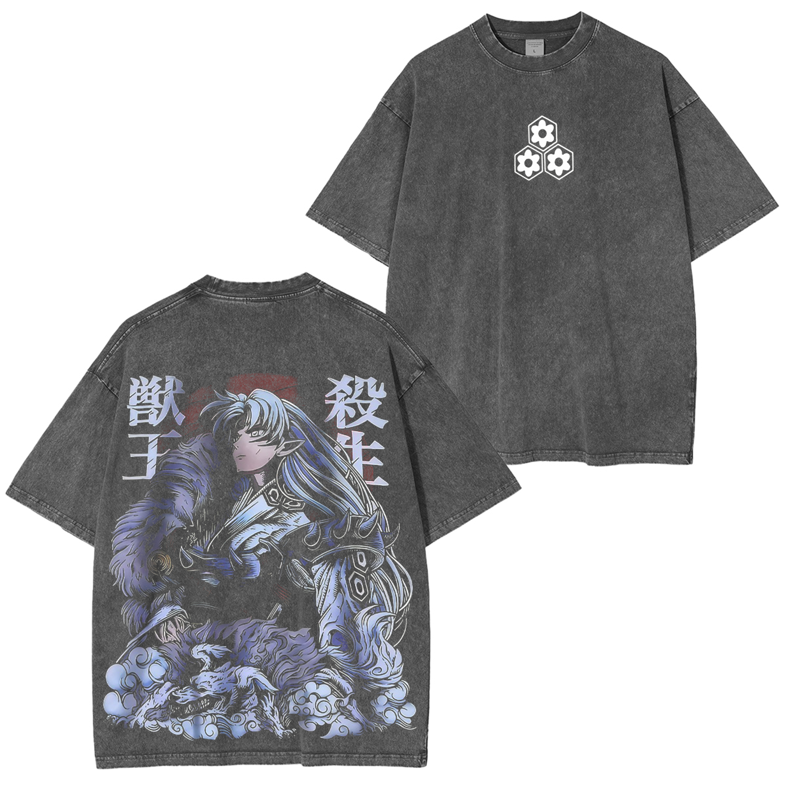 Sesshomaru Inuyasha Vintage Anime T-Shirts