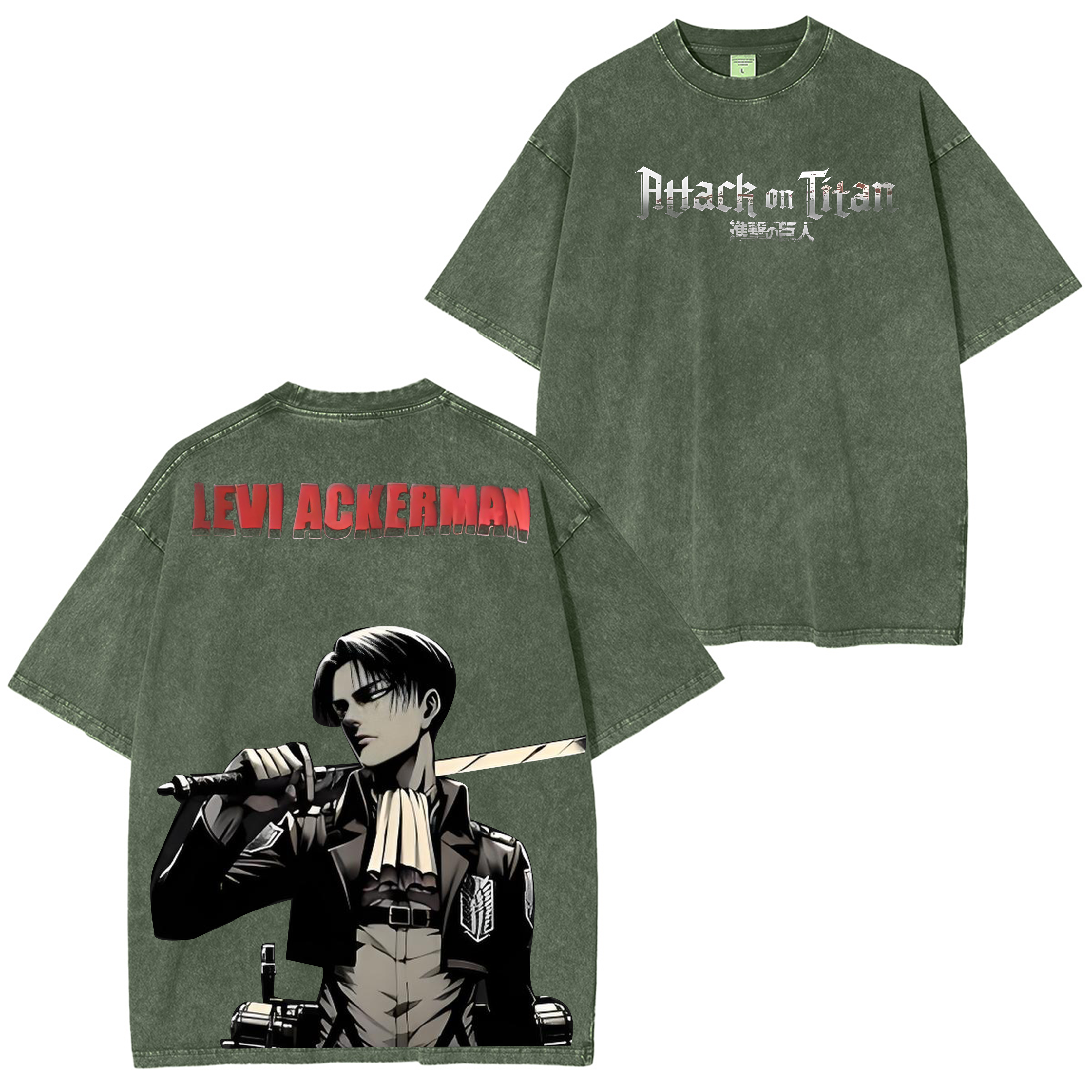 Attack on Titan Oversized Anime T-Shirt