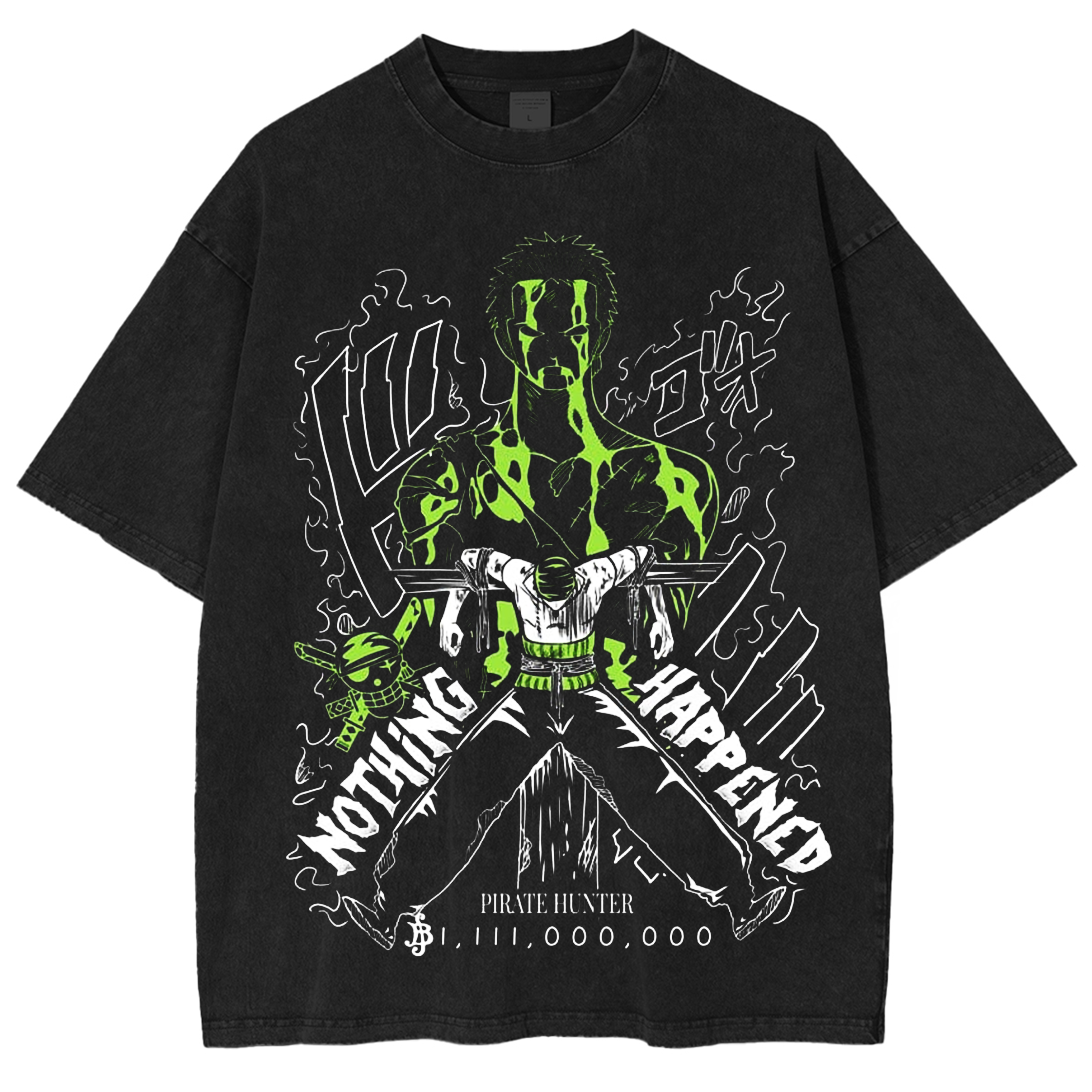 Buy Roronoa Zoro Nothing Happened T-Shirt