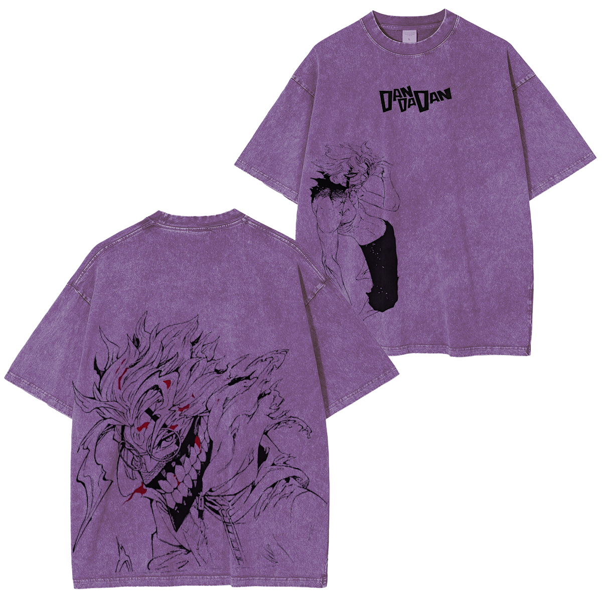 Dandadan Vintage Retro Wash Tee