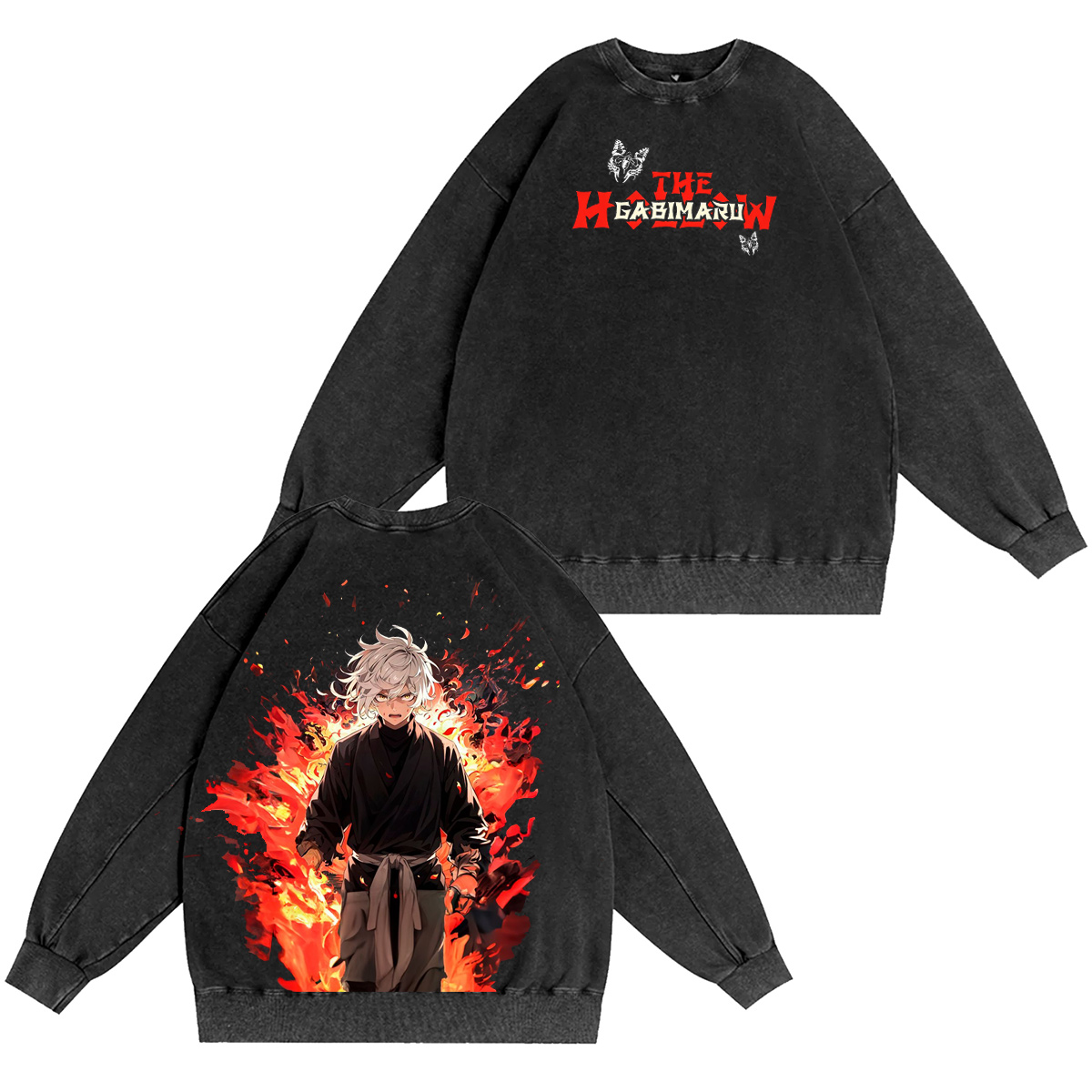 Hell's Paradise: Jigokuraku-Gabimaru Vintage washed T-shirt/Crewneck/Hoodie