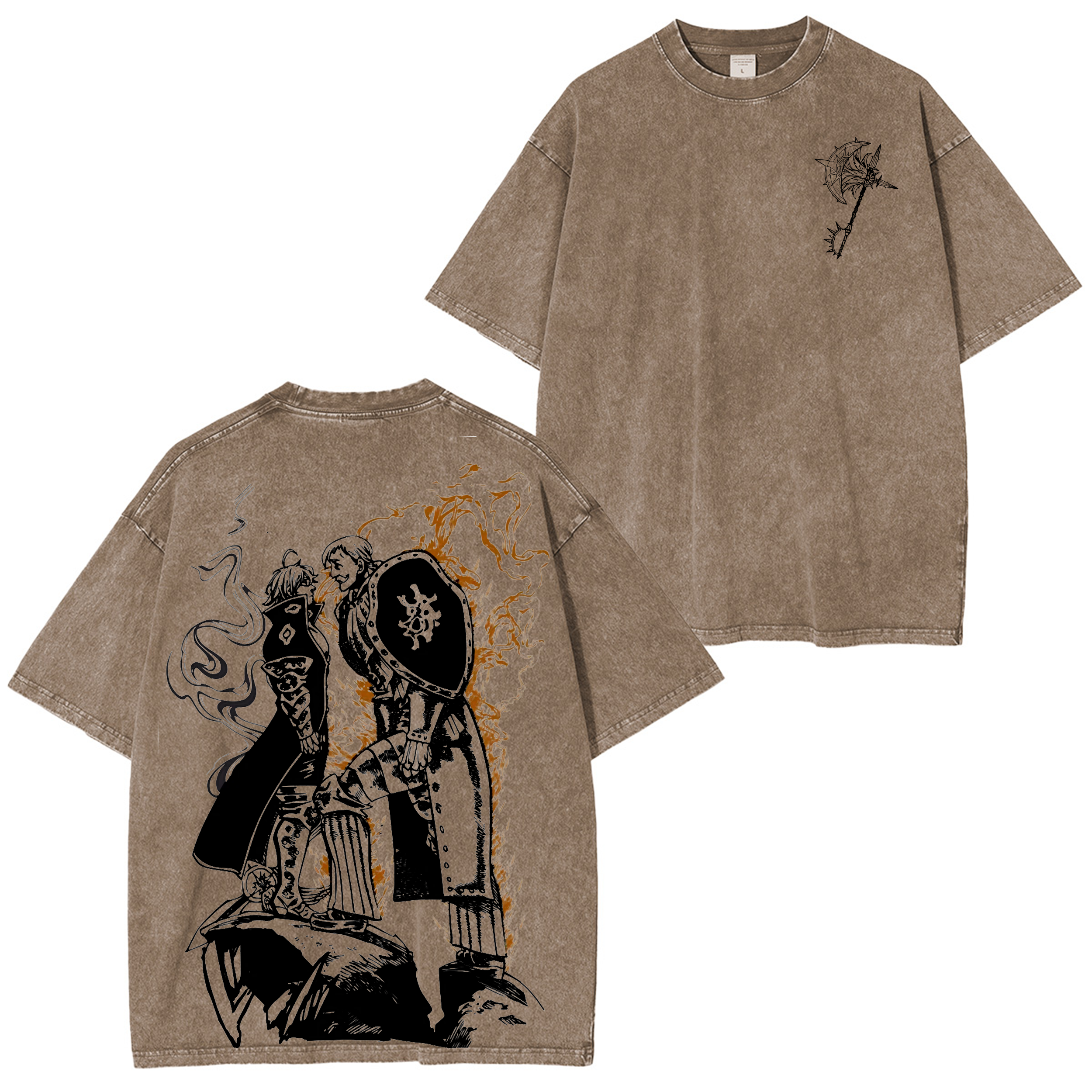 The Seven Deadly Sins Unisex Washed T-Shirt