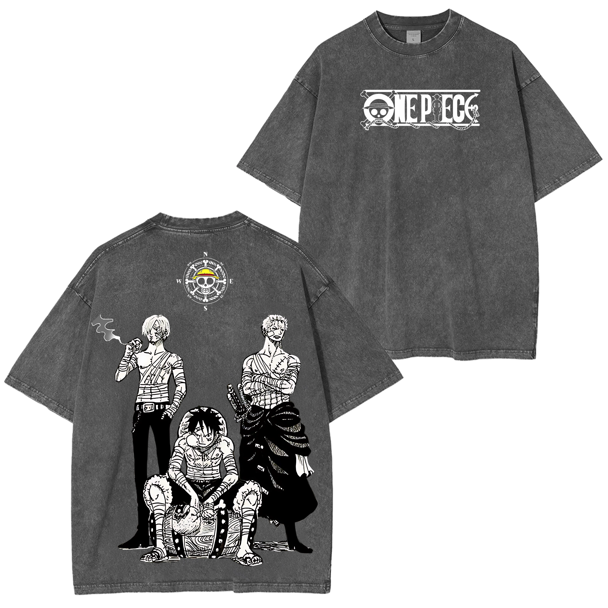 One Piece - Monster Trio Oversized T-Shirt