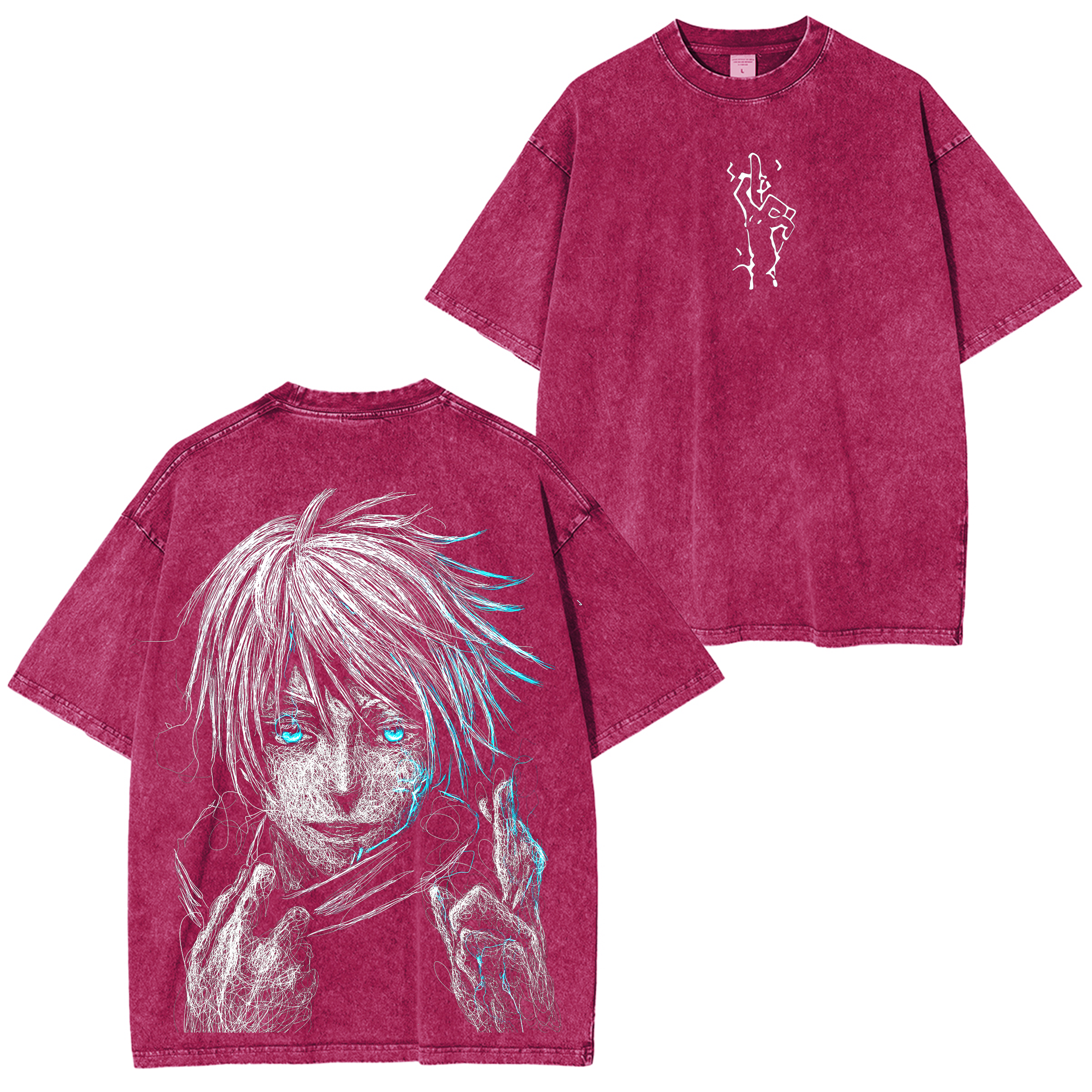 Satoru Gojo Vintage Unisex Washed T-Shirt