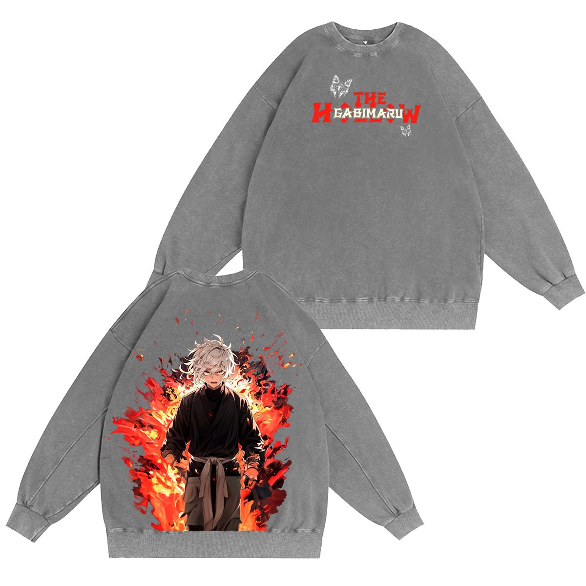 Hell's Paradise: Jigokuraku-Gabimaru Vintage washed T-shirt/Crewneck/Hoodie