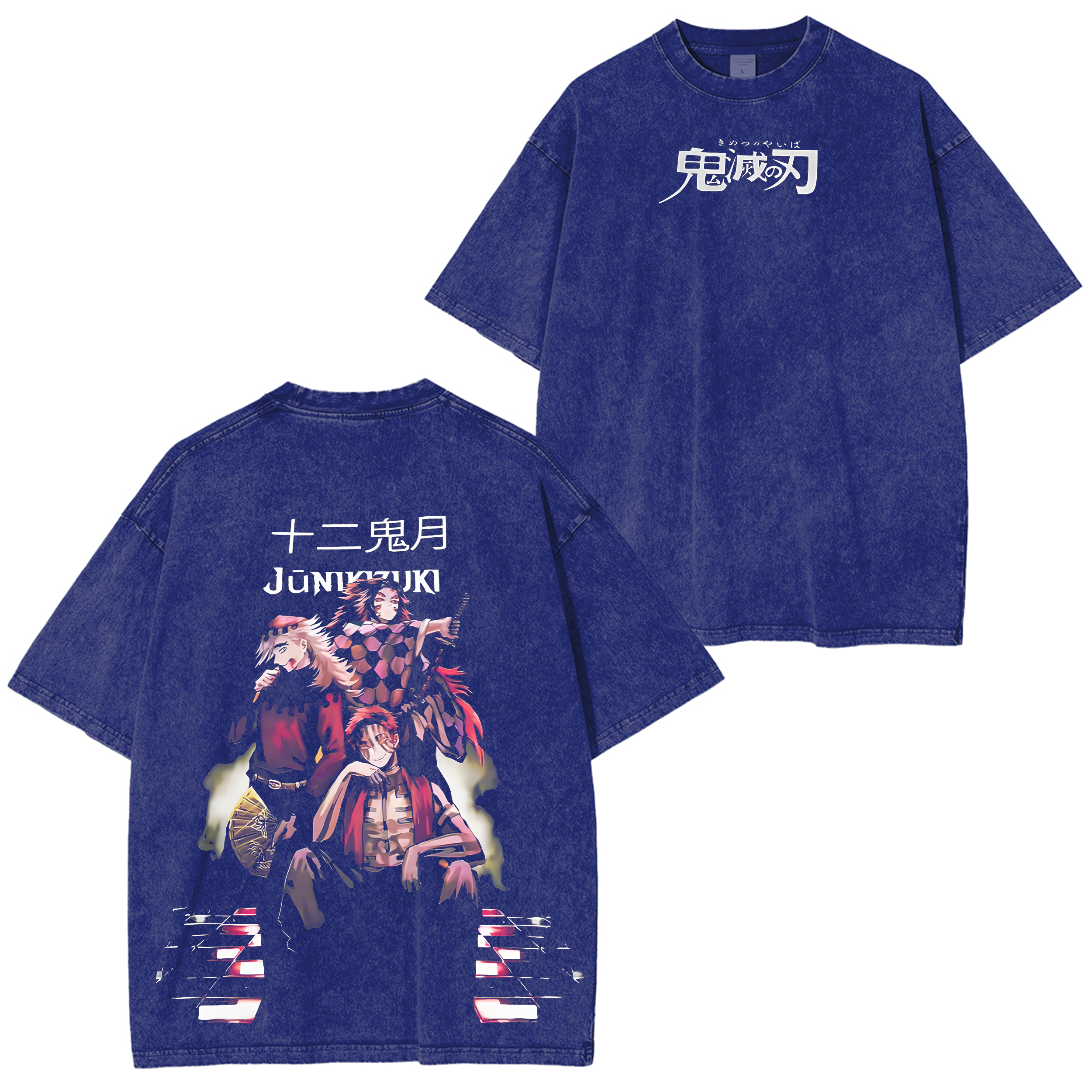 Demon Slayer Anim Oversize Washed T-Shirt