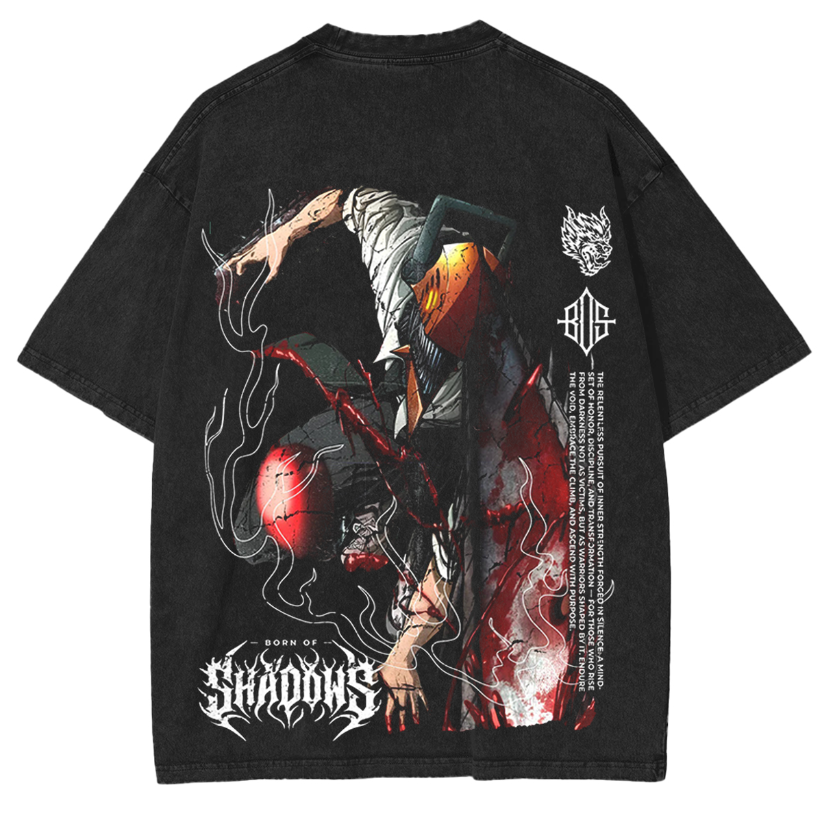 Chainsaw Man 'Denji' Vintage Washed Unisex T-Shirt