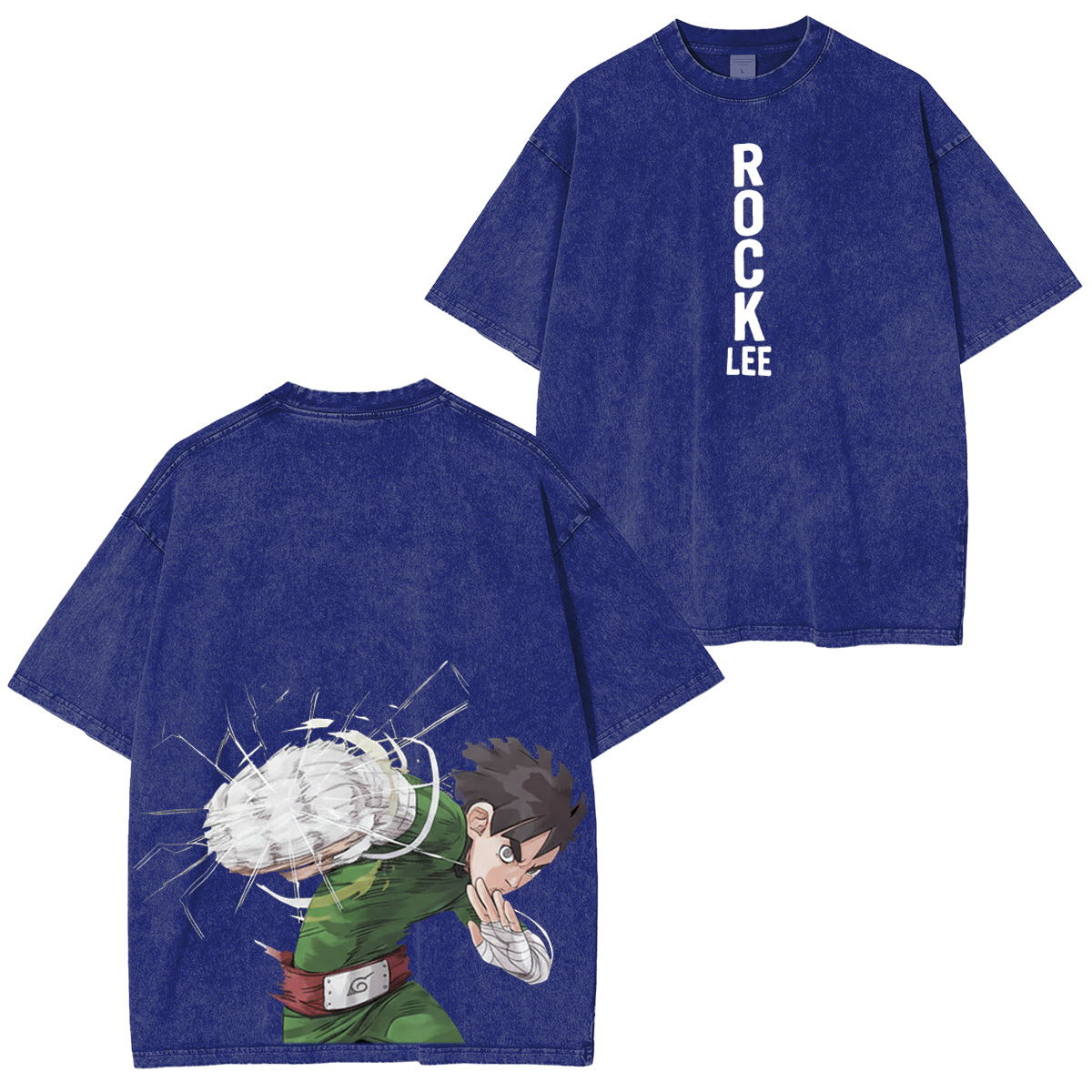 Naruto  :Rock Lee Vintage washed T-shirt/Crewneck/Hoodie