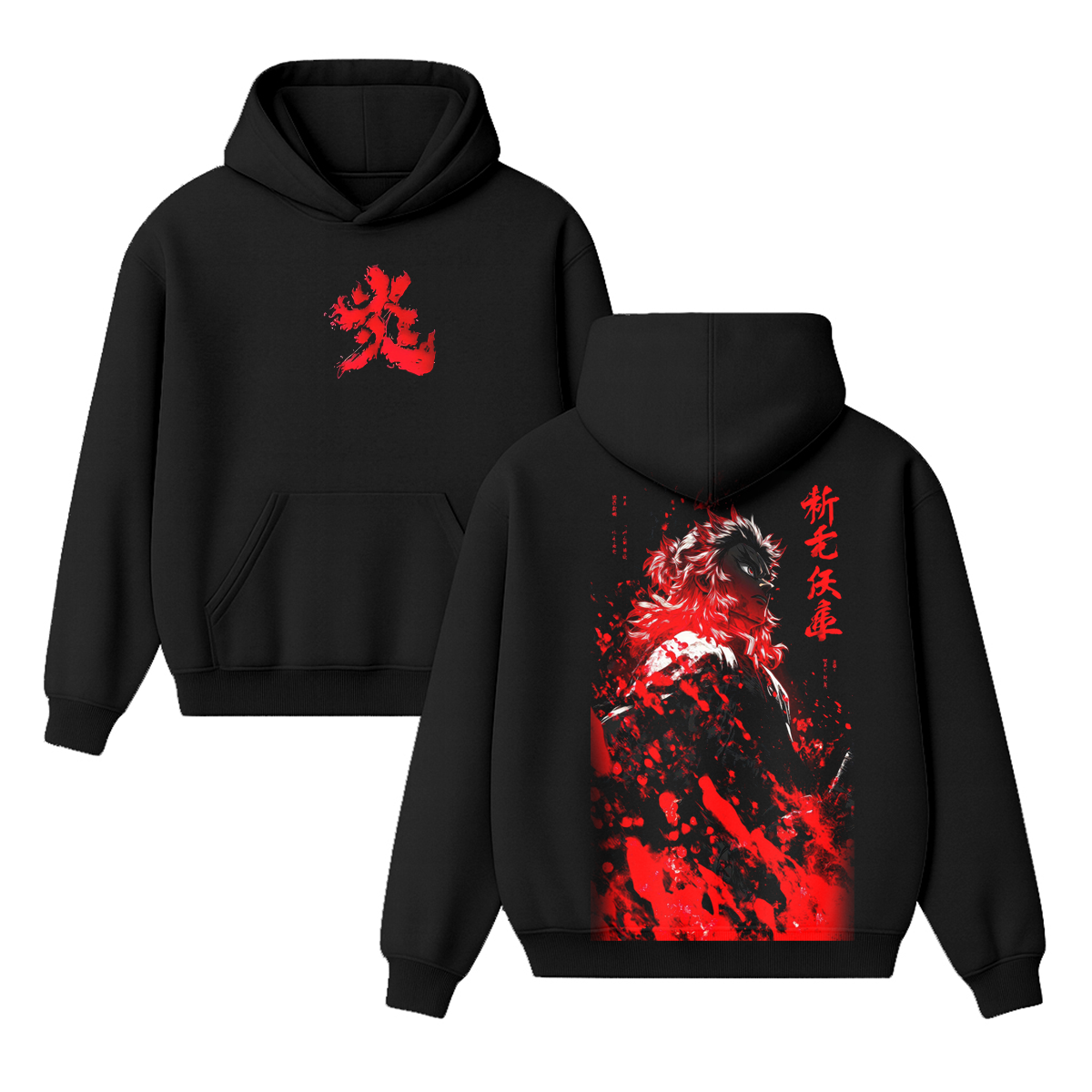 Demon Slayer Vintage Washed T-shirt/Crewneck/Hoodie