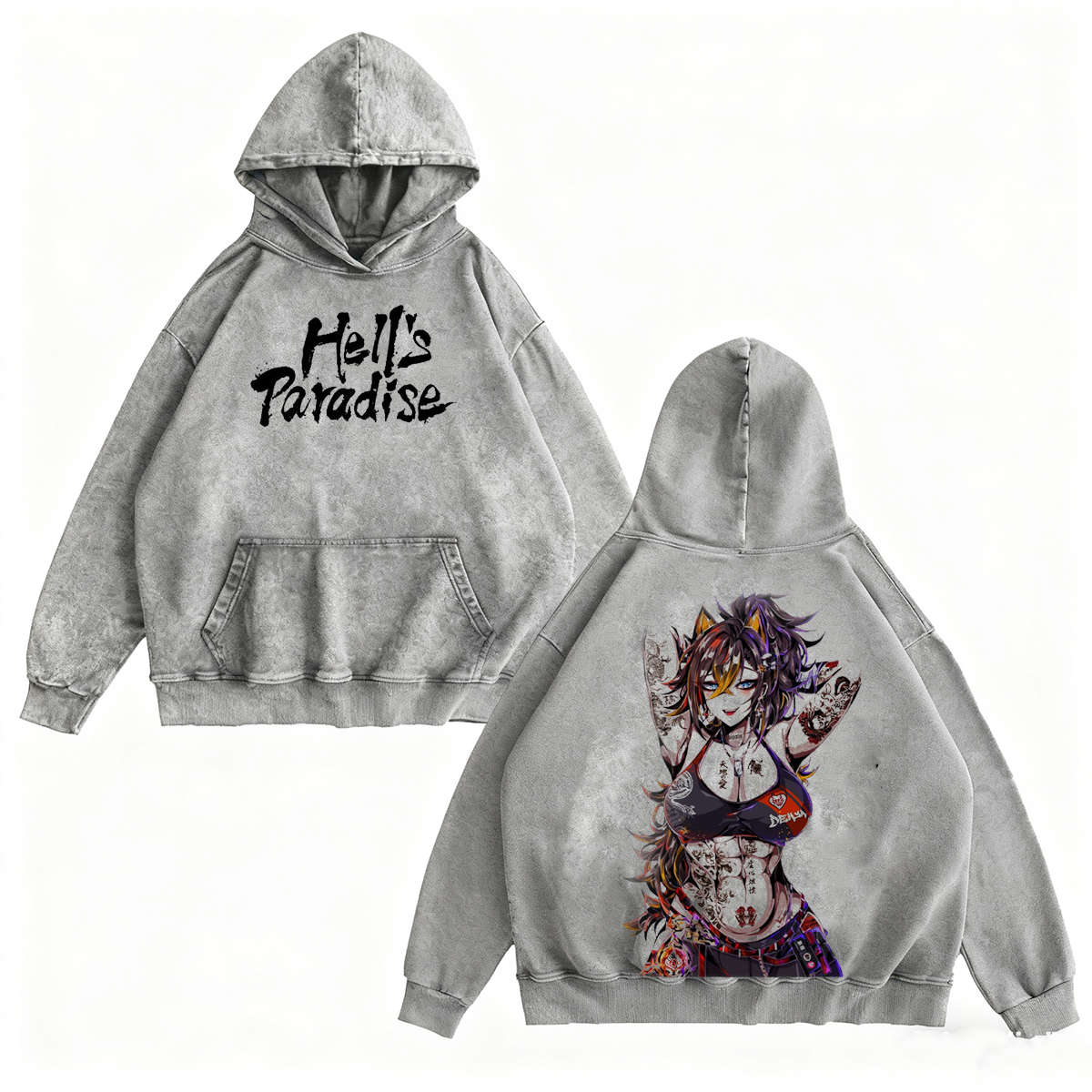 Genshin Vintage Washed T-shirt/Crewneck/Hoodie