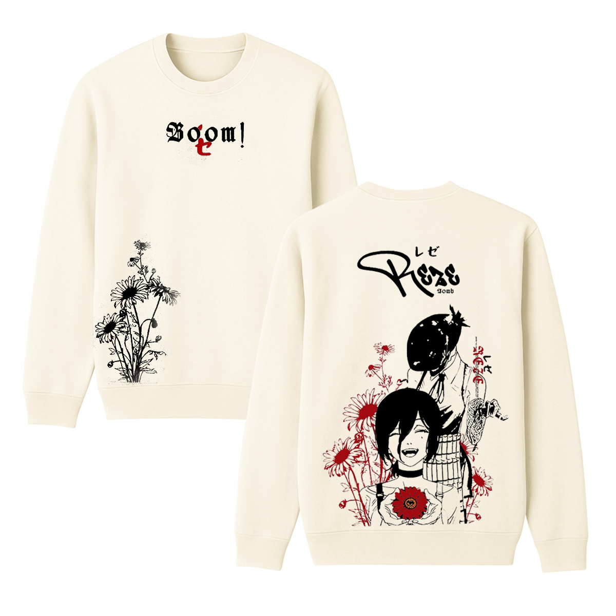 Chainsaw Man Vintage Washed T-shirt/Crewneck/Hoodie