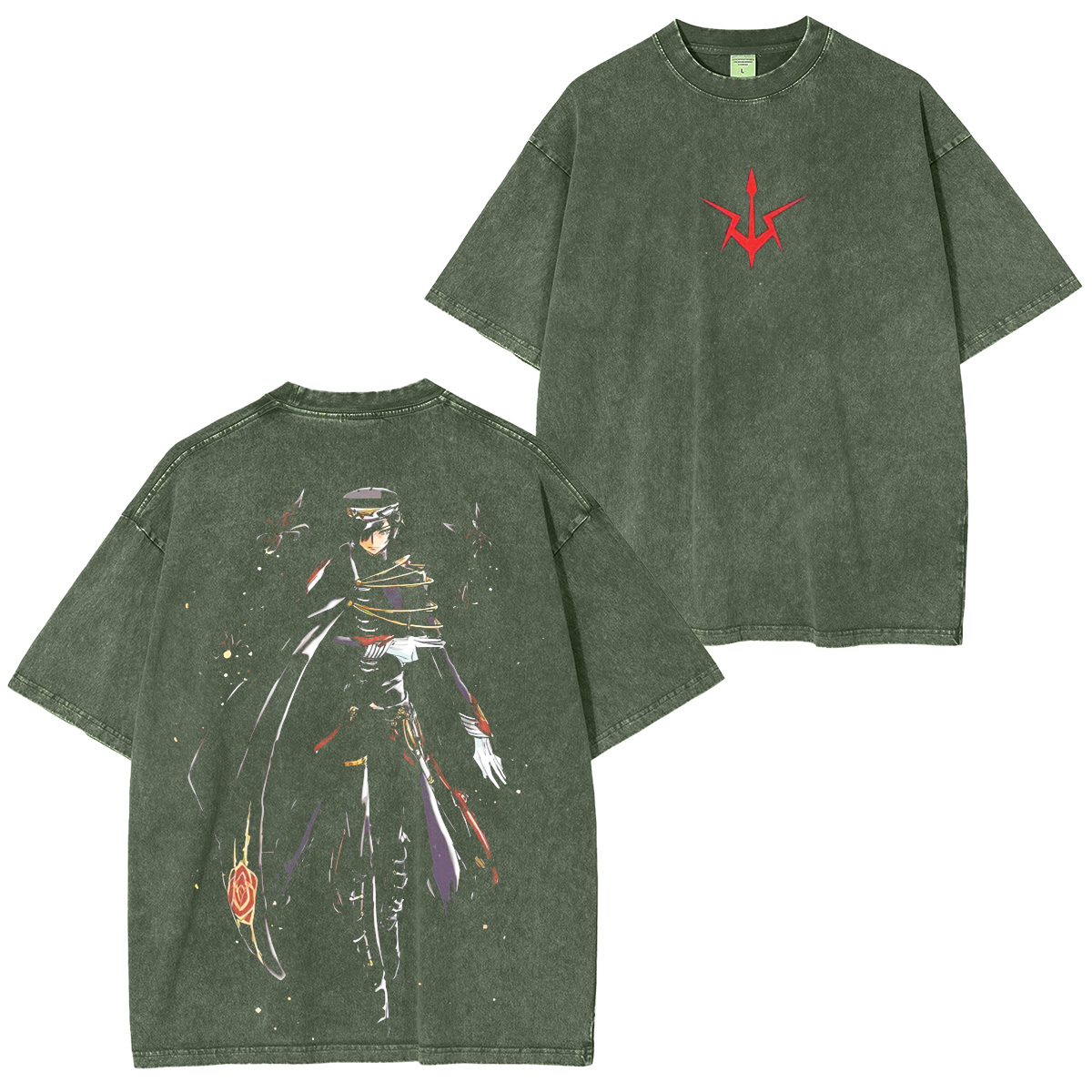 Code Geass Vintage Washed T-shirt/Crewneck/Hoodie